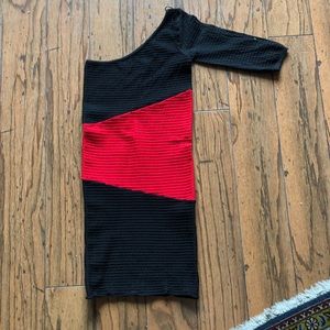 Short  form fitting dress